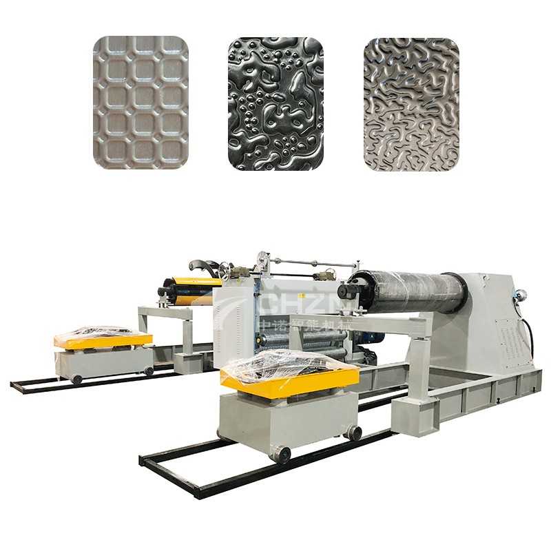 Línea de producción de equipos de muñeca de rollo de acero en color de aluminio